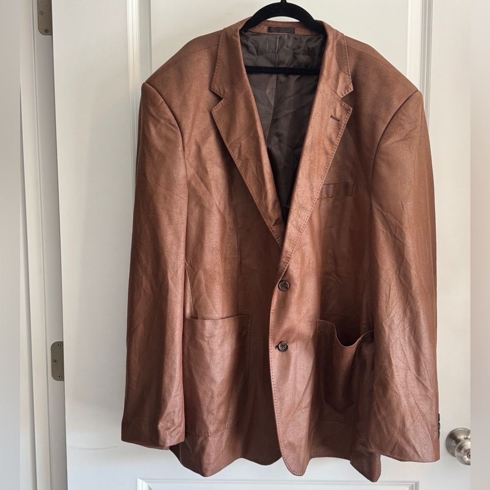 Brown‎ blazer by Irvine Park